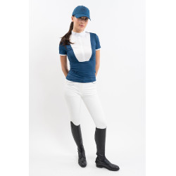 Polo de concurso Harcour Shine Laguna azul Polo de concurso Harcour Shine Laguna azul