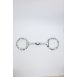 Mors releveur oliva Harcour doble rotura 14 mm Acero inoxidable Gris