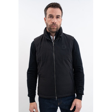 Chaleco sin mangas Barja hombre rider Negro