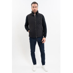 Chaleco sin mangas Barja hombre rider Negro