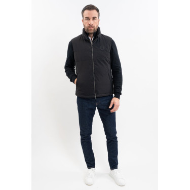 Chaleco sin mangas Barja hombre rider Negro