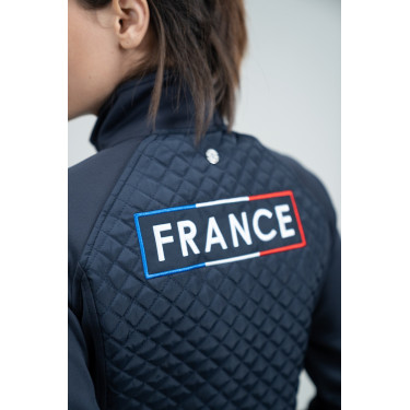 Chaqueta de equitación Harcour Francia mujer