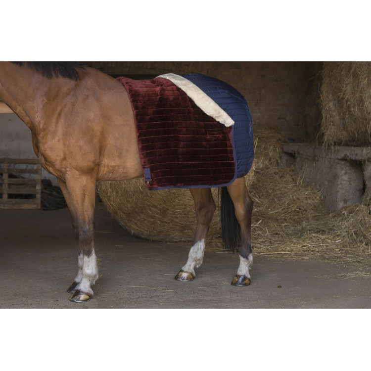 Manda de cuadra Equithème Teddy, forrada de borreguito sintético Manda de cuadra Equithème Teddy, forrada de borreguito sintético