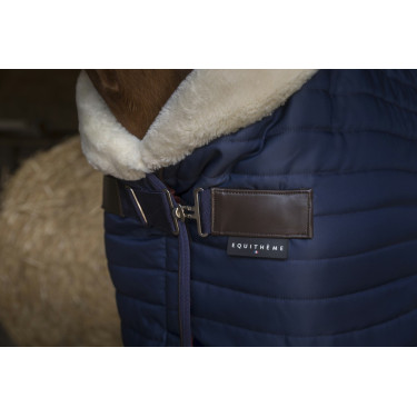 Manda de cuadra Equithème Teddy, forrada de borreguito sintético Manda de cuadra Equithème Teddy, forrada de borreguito sintético