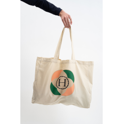 Bolso tote de algodón para equitación Harcour