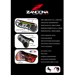 Protectores Carbon Air Balance Zandona Negro Protectores Carbon Air Balance Zandona Negro
