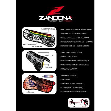 Protectores Carbon Air Balance Zandona Negro Protectores Carbon Air Balance Zandona Negro