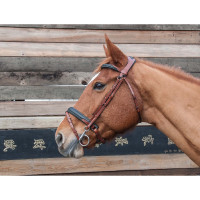 Brida Lautrec T de T Tabaco / negro