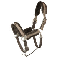 Cabezada de cuadra Back on Track Haze Collection Castaño Marrón