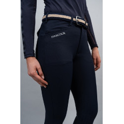 Pantalón de equitación mujer con grip Harcour Pantalón de equitación mujer con grip Harcour
