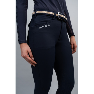 Pantalón de equitación mujer con grip Harcour Pantalón de equitación mujer con grip Harcour