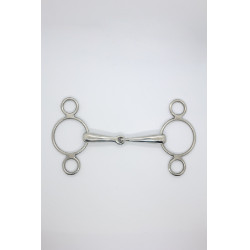 Mors Pessoa 2 anillos 21 mm Harcour Acero inoxidable Gris