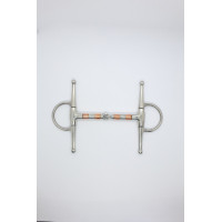 Bocado con rodillos de latón de 13 mm Harcour Acero inoxidable Gris