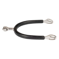 Espuelas de inox con bola recubiertas de goma