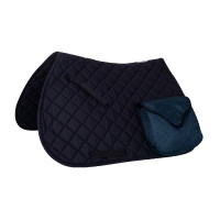 Sudadera de montar de algodón para trekking con bolsillos Marino Azul marino