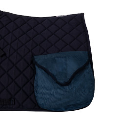 Sudadera de montar de algodón para trekking con bolsillos Marino Azul marino