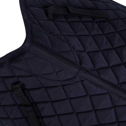 Sudadera de montar de algodón para trekking con bolsillos Marino Azul marino