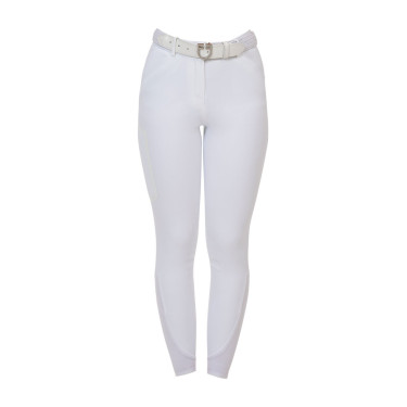 Pantalón slim fit mujer Equestro Ridertechnology costuras termoselladas