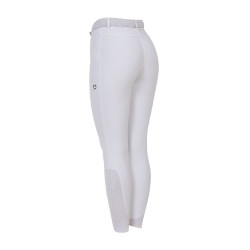 Pantalón slim fit mujer Equestro Ridertechnology costuras termoselladas