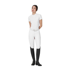 Pantalón slim fit para mujer Equestro Ridertechnology full grip