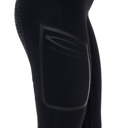 Leggings mujer Equestro Ridertechnology cintura alta full grip Negro