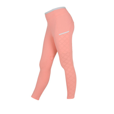 Leggings niña con decoraciones perforadas