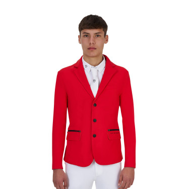 Chaqueta de concurso para hombre Equestro Ridertechnology con costuras termoselladas