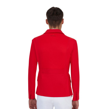 Chaqueta de concurso para hombre Equestro Ridertechnology con costuras termoselladas