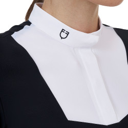 Polo de concurso mujer Equestro Ridertechnology manga corta