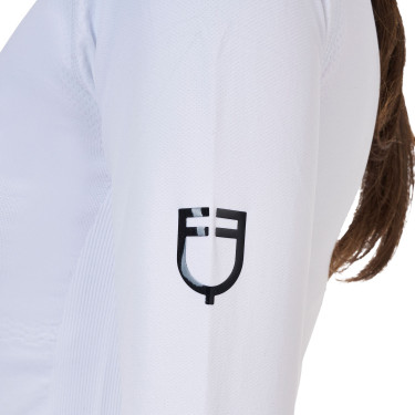 Camiseta térmica mujer Equestro Ridertechnology manga larga
