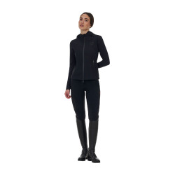 Sudadera técnica mujer Equestro Ridertechnology con capucha