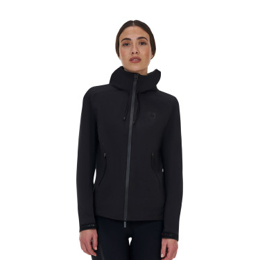 Chaqueta softshell mujer Equestro Ridertechnology impermeable con cremallera