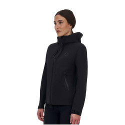 Chaqueta softshell mujer Equestro Ridertechnology impermeable con cremallera