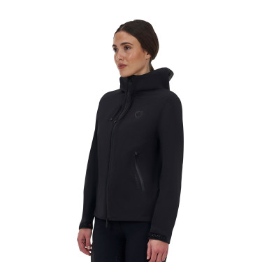 Chaqueta softshell mujer Equestro Ridertechnology impermeable con cremallera