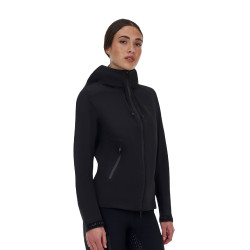 Chaqueta softshell mujer Equestro Ridertechnology impermeable con cremallera