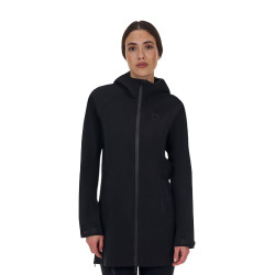 Chaqueta softshell de mujer Equestro Ridertechnology impermeable larga