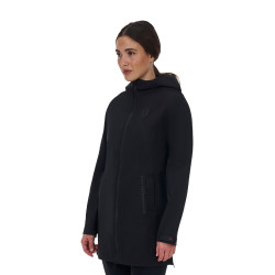 Chaqueta softshell de mujer Equestro Ridertechnology impermeable larga