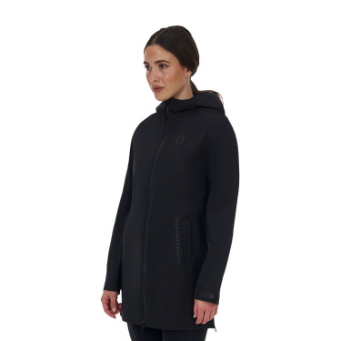 Chaqueta softshell de mujer Equestro Ridertechnology impermeable larga