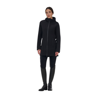 Chaqueta softshell de mujer Equestro Ridertechnology impermeable larga