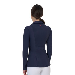 Chaqueta de concurso para mujer Equestro Ridertechnology costuras termoselladas