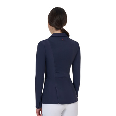 Chaqueta de concurso para mujer Equestro Ridertechnology costuras termoselladas