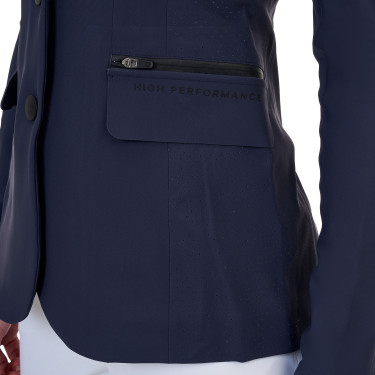 Chaqueta de concurso para mujer Equestro Ridertechnology costuras termoselladas