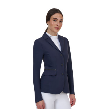 Chaqueta de concurso para mujer Equestro Ridertechnology costuras termoselladas