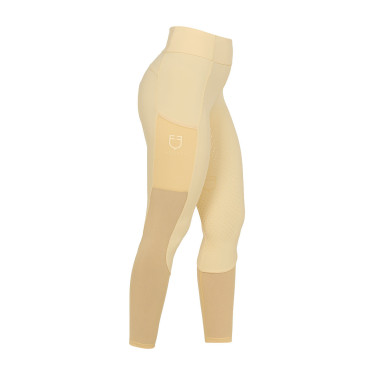 Leggings de mujer full grip con inserciones perforadas