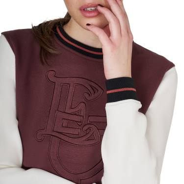Sudadera de mujer EQ con cuello redondo