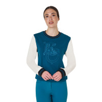 Sudadera de mujer EQ con cuello redondo