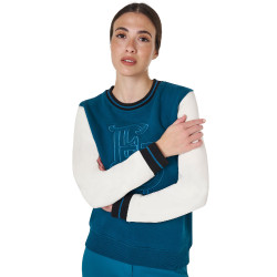 Sudadera de mujer EQ con cuello redondo