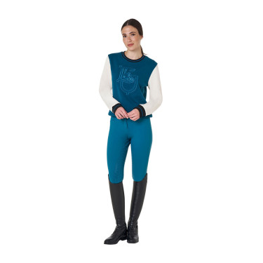 Sudadera de mujer EQ con cuello redondo
