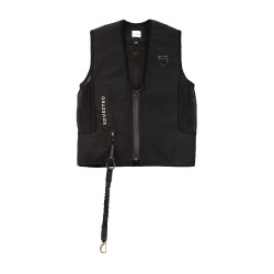 Chaleco airbag compatible con protección dorsal