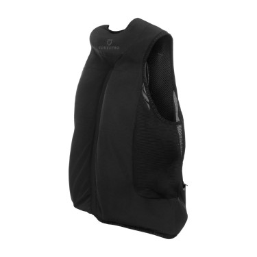 Chaleco airbag compatible con protección dorsal